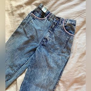 NWT VINTAGE Taboo Women’s 90s Acid Wash High Waisted Jeans - Modern Size 24